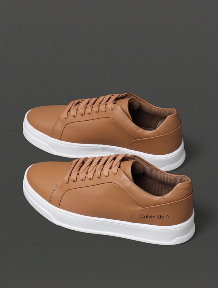 Tênis Feminino Couro Calvin Klein - Havana Havana 3