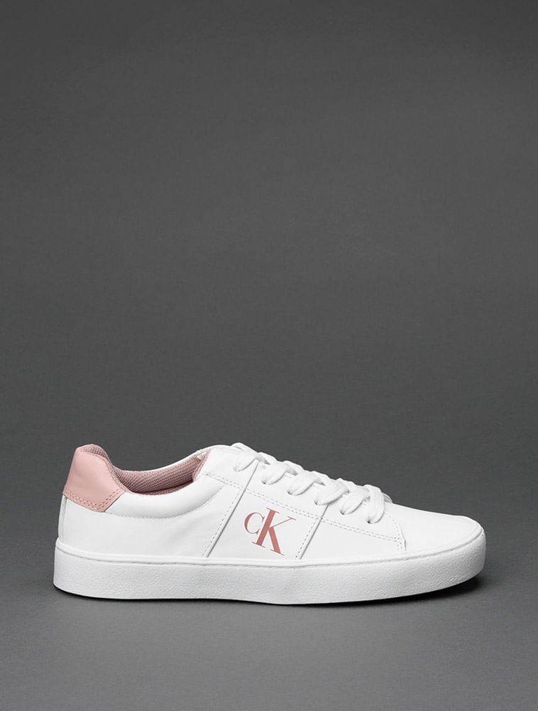Tênis Menina Skate Side Calvin Klein Jeans - Branco 2