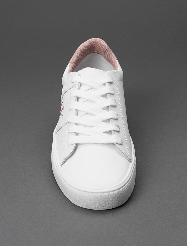 Tênis Menina Skate Side Calvin Klein Jeans - Branco 2 Branco 4
