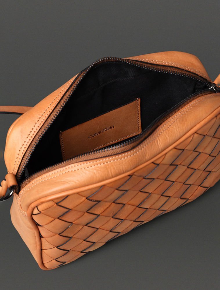 Bolsa Média Feminina Tressê Calvin Klein - Havana Havana 3