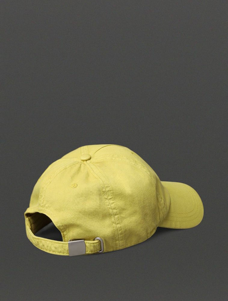 Boné Masculino 5 Gomos Tingido Calvin Klein Jeans - Amarelo 2