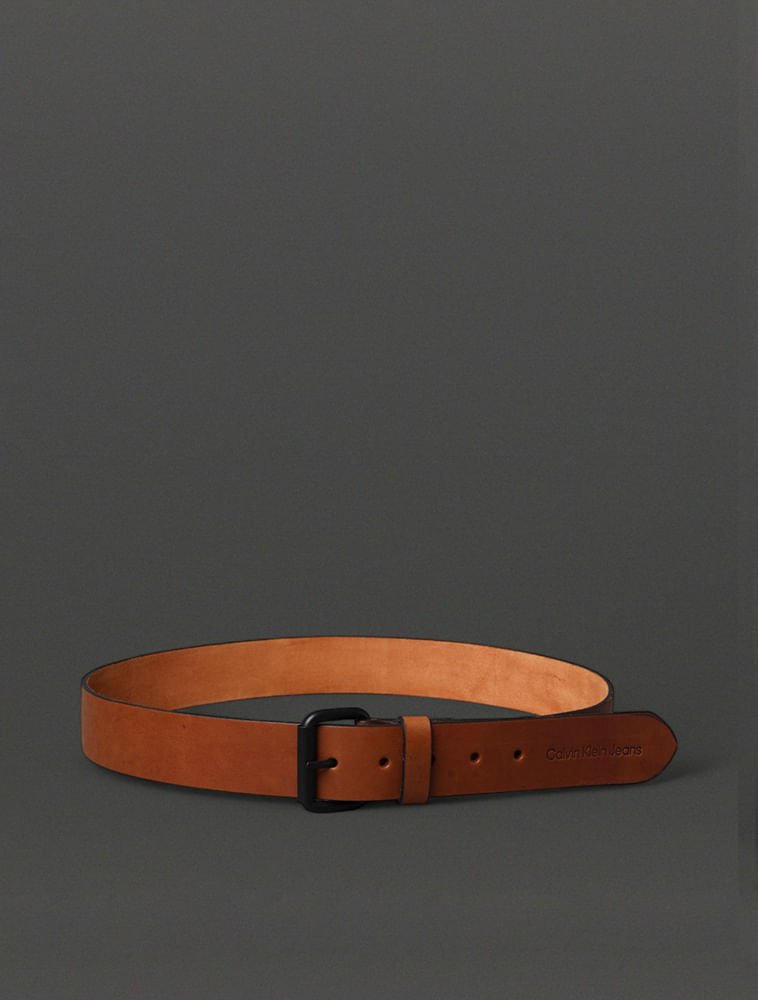 Cinto Masculino Básico Calvin Klein Jeans - Havana Havana 3