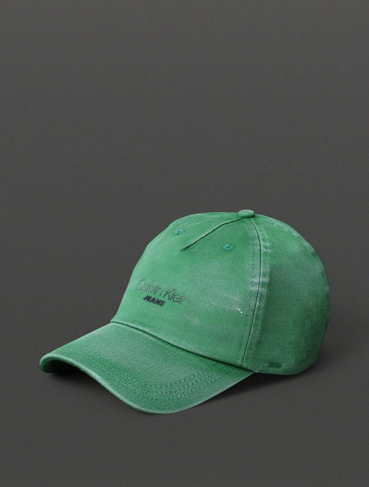 Boné Masculino 5 Gomos Calvin Klein Jeans - Verde Médio