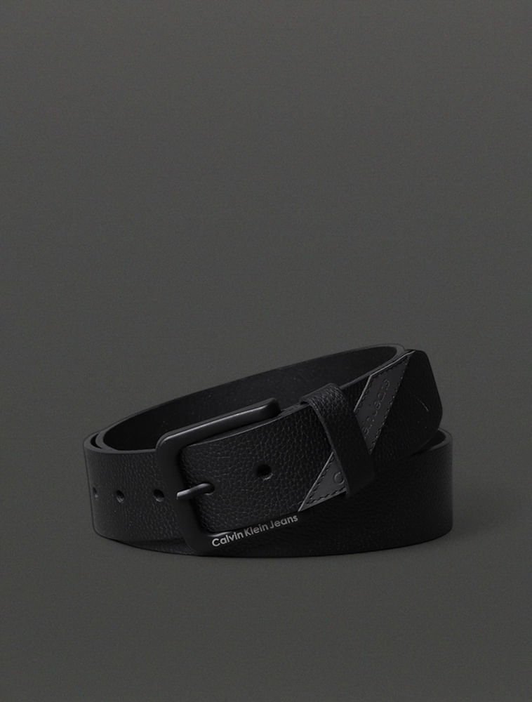 Cinto Masculino Palito Calvin Klein Jeans - Preto