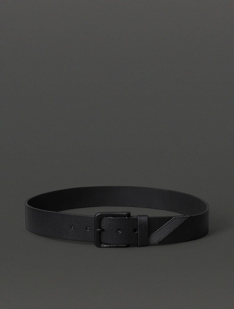 Cinto Masculino Palito Calvin Klein Jeans - Preto Preto 3