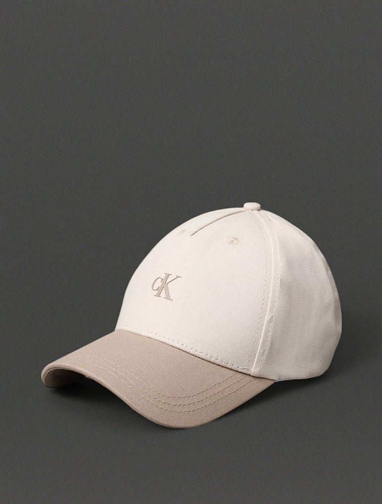 Boné Masculino 5 Gomos Bicolor Calvin Klein Jeans - Caqui Claro