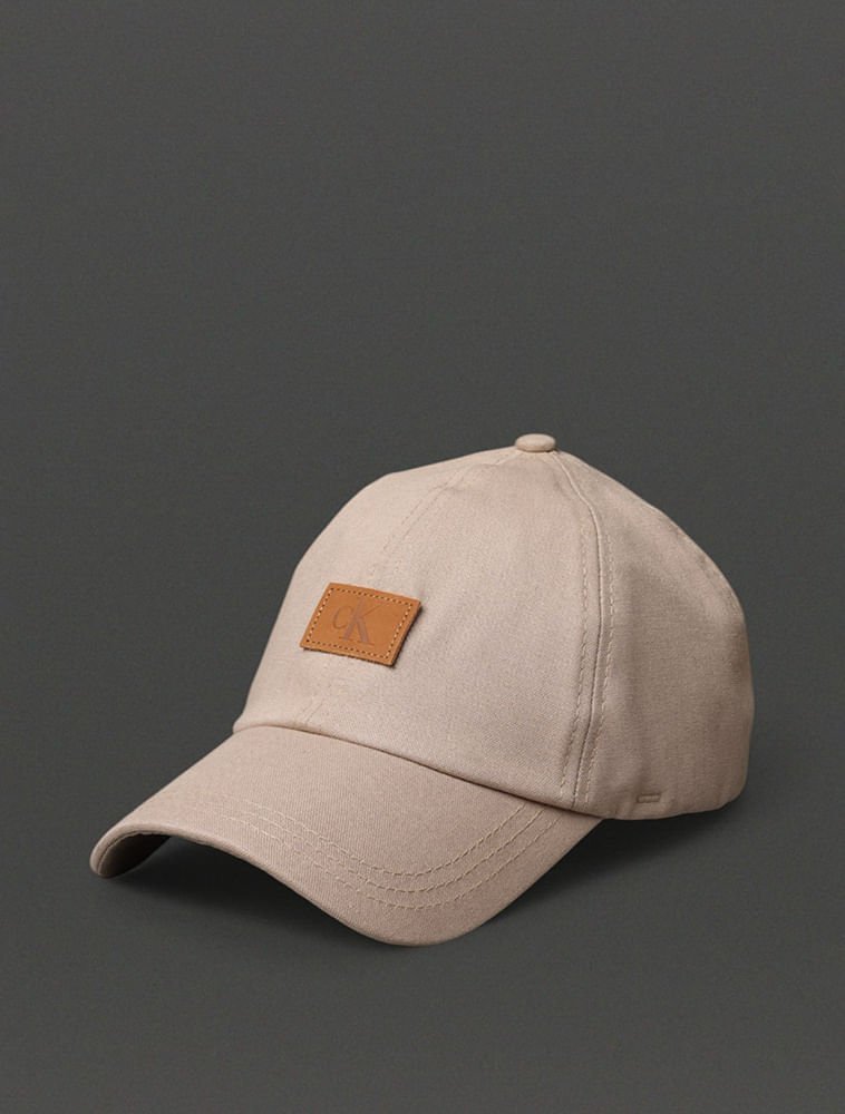 Boné Masculino 6 Gomos Recouro Calvin Klein Jeans - Caqui Medio