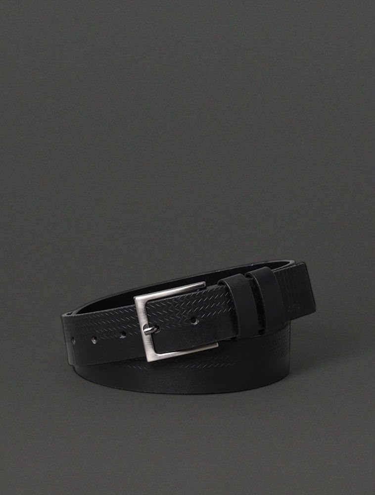 Cinto Masculino Cilindro Calvin Klein Jeans - Preto