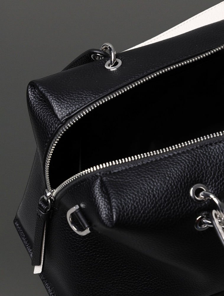 Bolsa Feminina Satchel Calvin Klein - Preto Preto 3