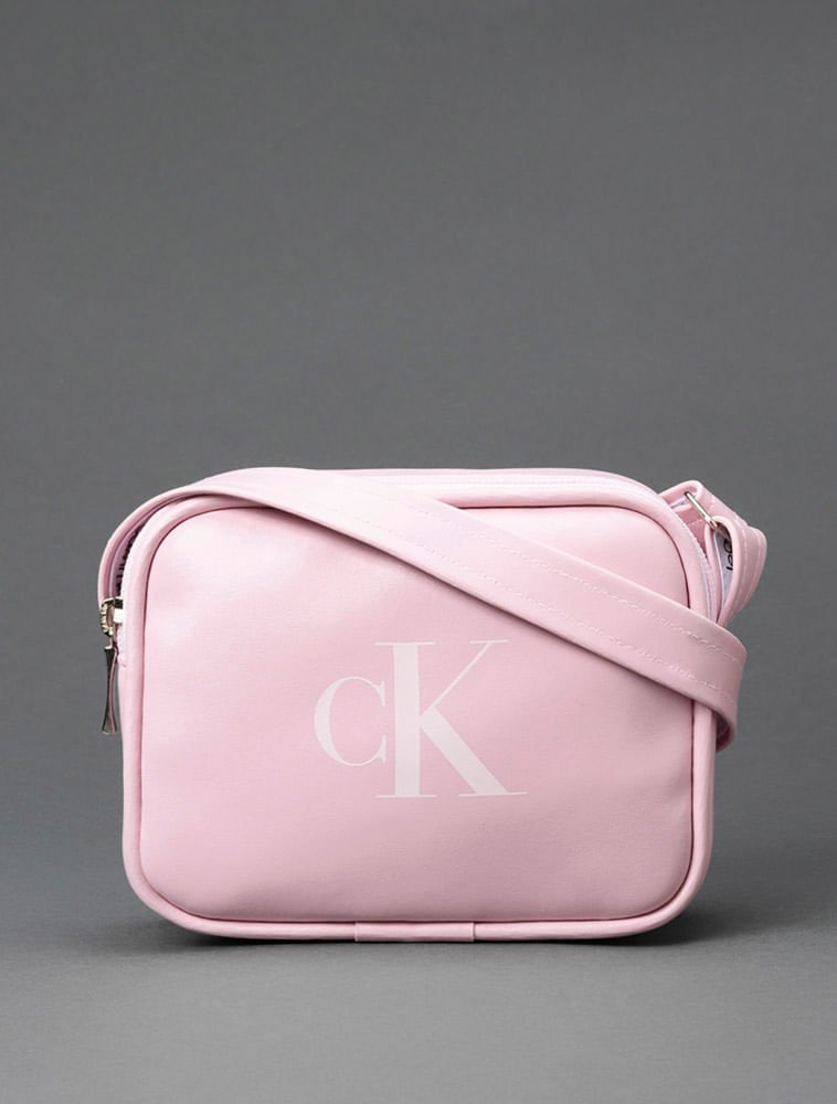 Bolsa Menina Câmera Bag Calvin Klein Jeans - Rosa Claro