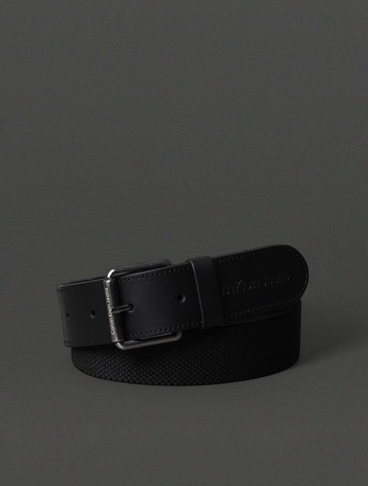 Cinto Masculino Elástico Calvin Klein Jeans - Preto