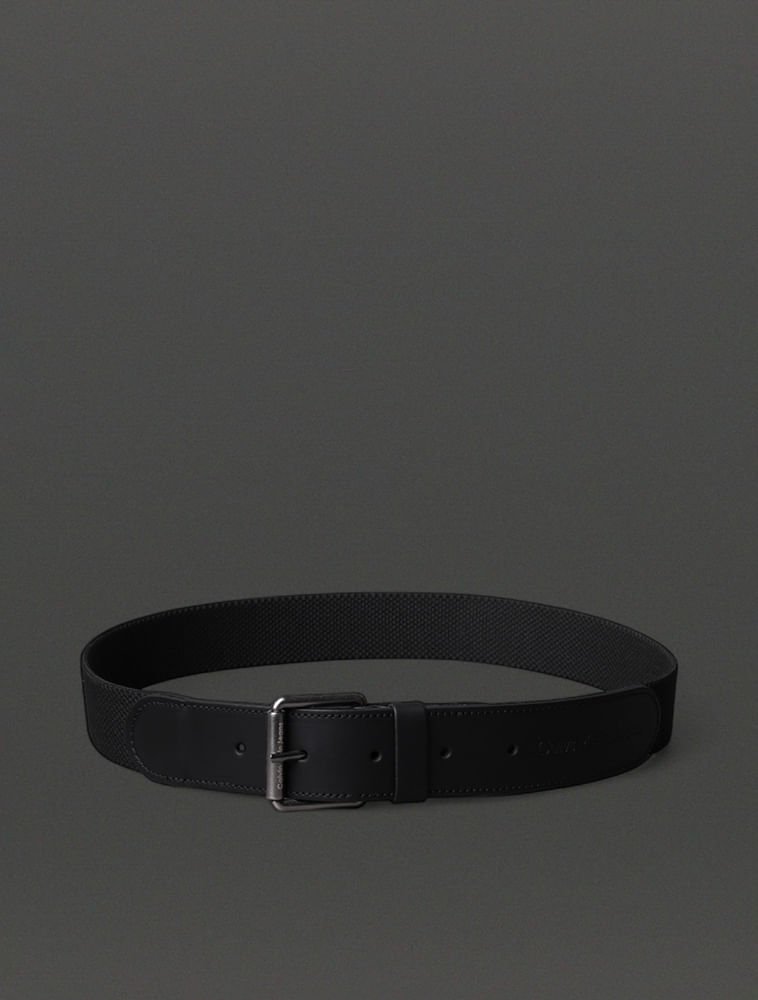 Cinto Masculino Elástico Calvin Klein Jeans - Preto Preto 3