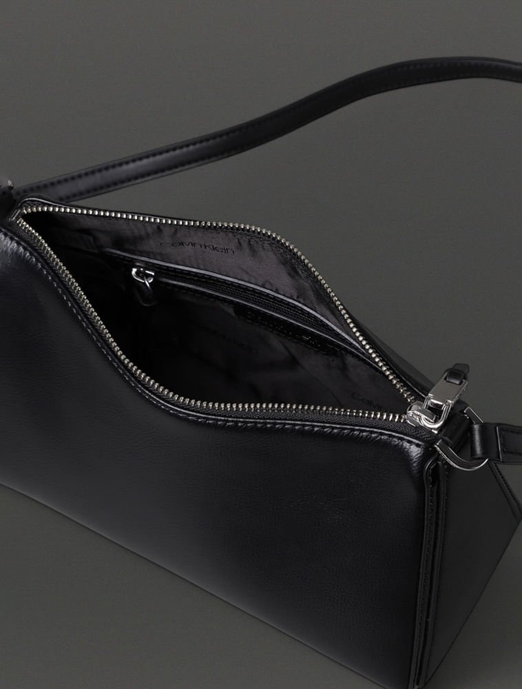 Bolsa Feminina Crossbody Básica Calvin Klein - Preto Preto 3