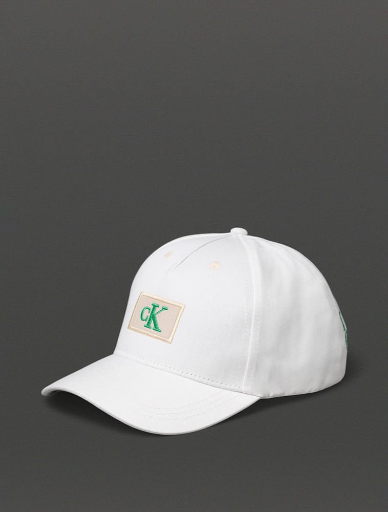Boné Masculino 5 Gomos Patch Calvin Klein Jeans - Off White