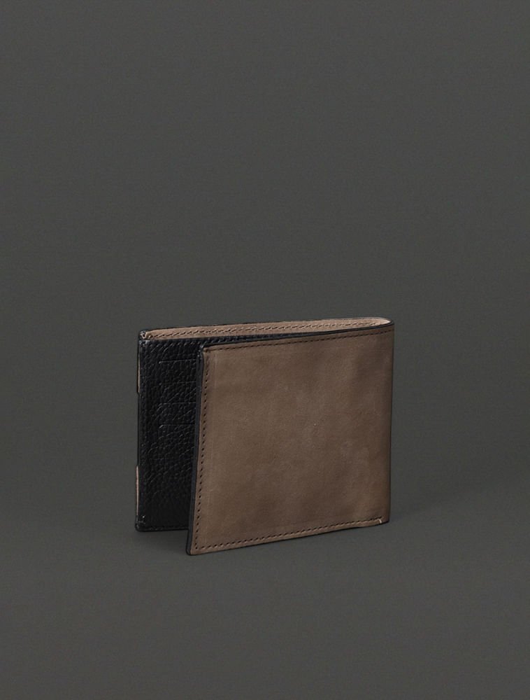 Kit Carteira e Porta Cartão Masculino Calvin Klein Jeans - Preto Bege 2