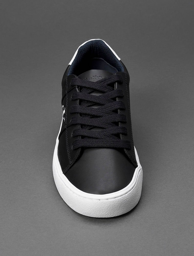 Tênis Menino Skate Side Calvin Klein Jeans - Preto Preto 4