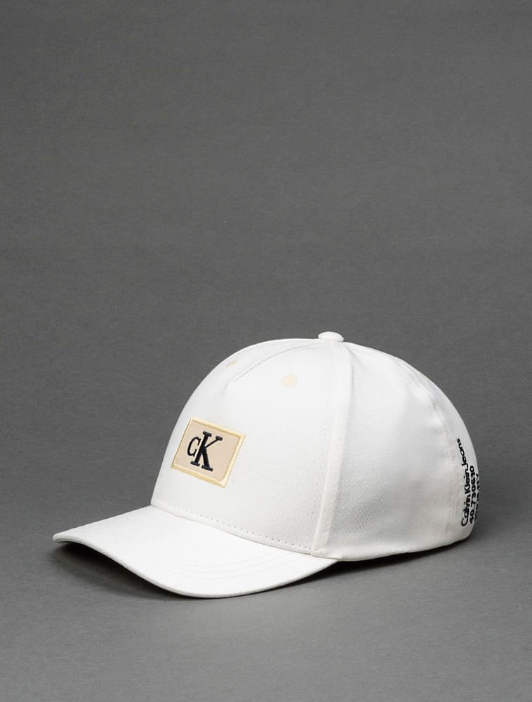 Boné Menino 5 Gomos Patch Calvin Klein Jeans - Off White
