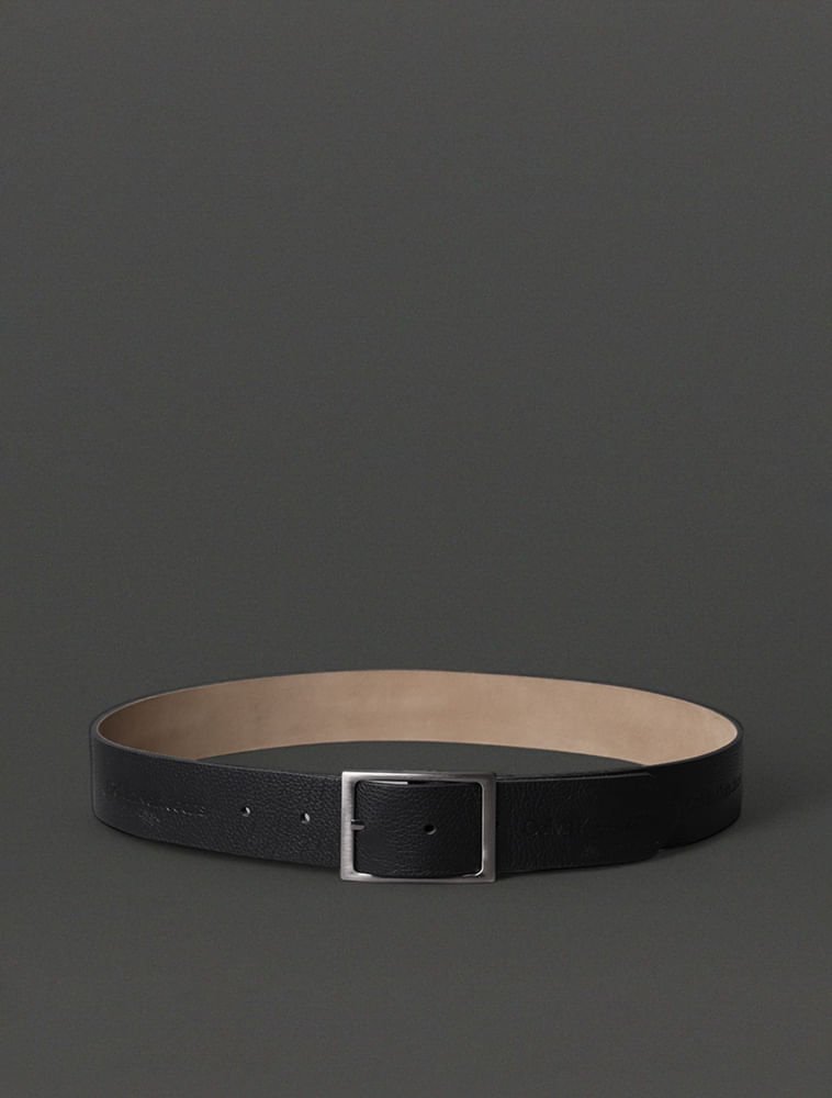 Cinto Masculino Double Face Calvin Klein Jeans - Preto Preto 3