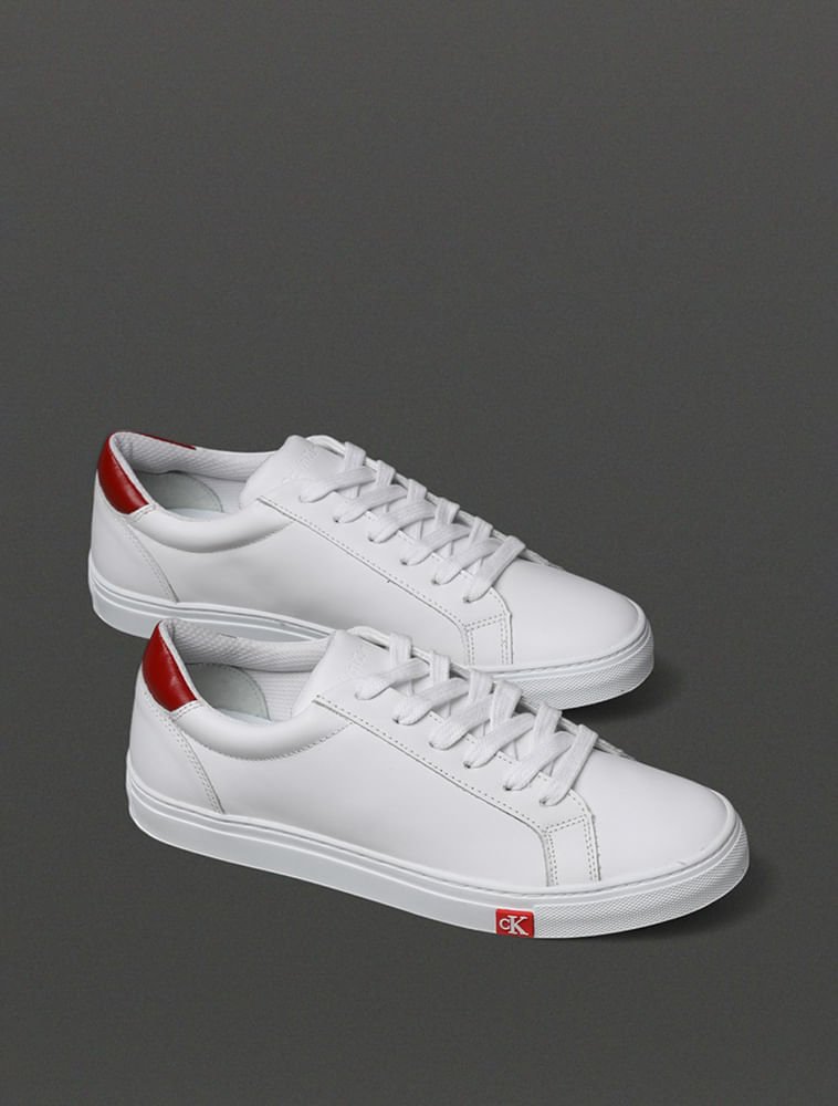 Tênis Feminino Project New Basic Calvin Klein Jeans - Branco Branco 2