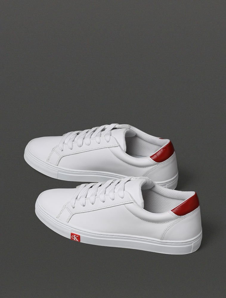 Tênis Feminino Project New Basic Calvin Klein Jeans - Branco Branco 3