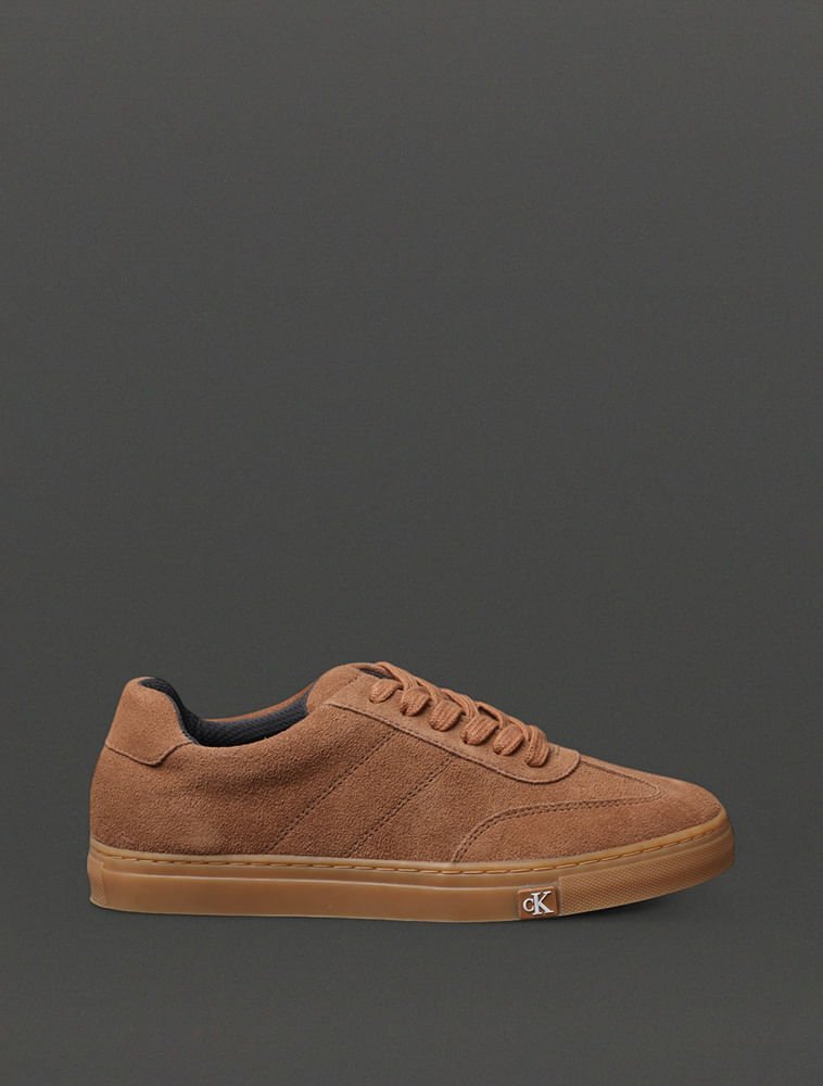 Tênis Feminino Project Camurça Calvin Klein Jeans - Havana