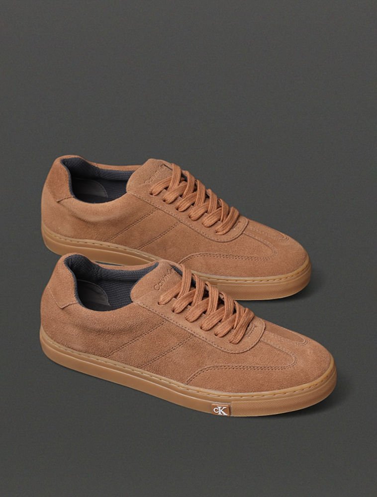 Tênis Feminino Project Camurça Calvin Klein Jeans - Havana Havana 2