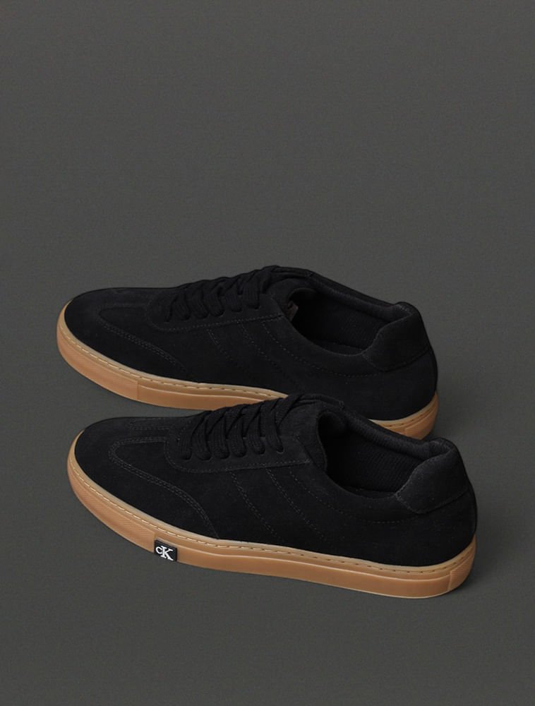 Tênis Feminino Project Camurça Calvin Klein Jeans - Preto Preto 3