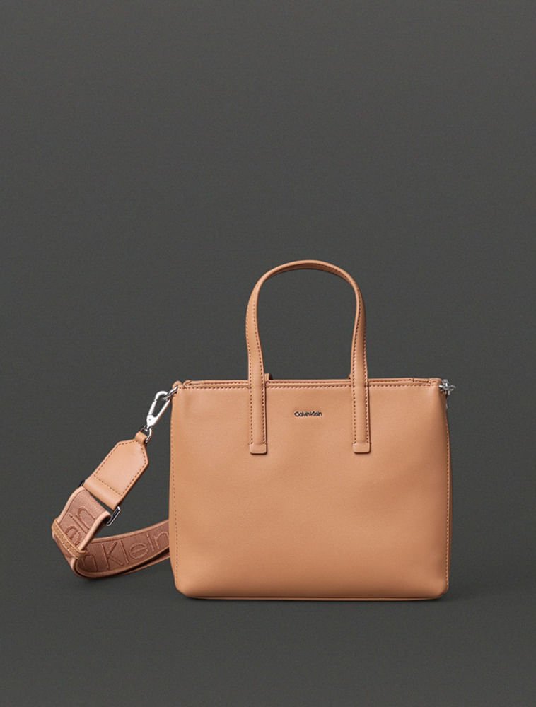 Bolsa Feminina Must Tote  Calvin Klein - Caqui Medio