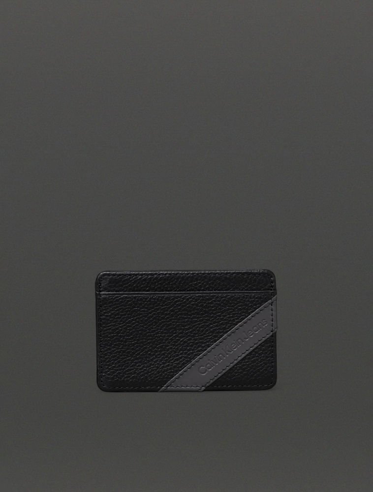 Porta Cartão Masculino Palito Calvin Klein Jeans - Preto