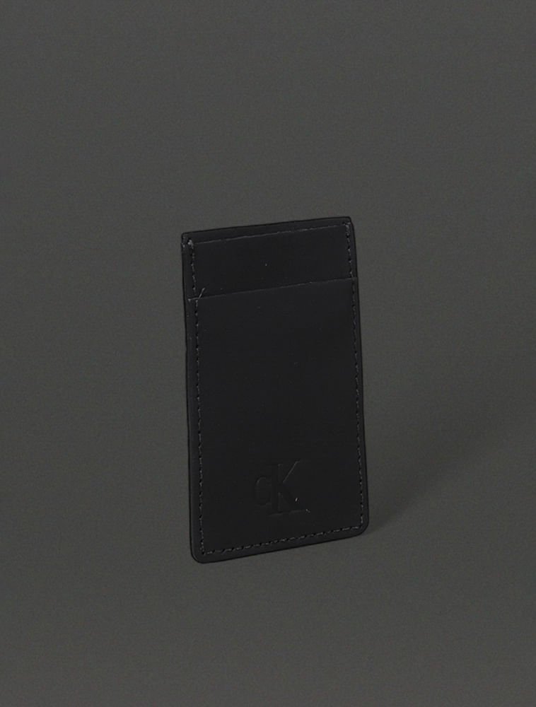 Porta Cartão Masculino Case Card Calvin Klein Jeans - Preto Preto 2