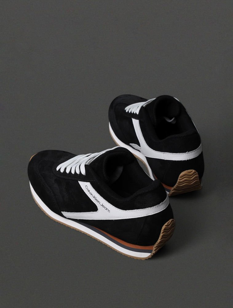Tênis Feminino Running Calvin Klein Jeans - Preto Preto 3
