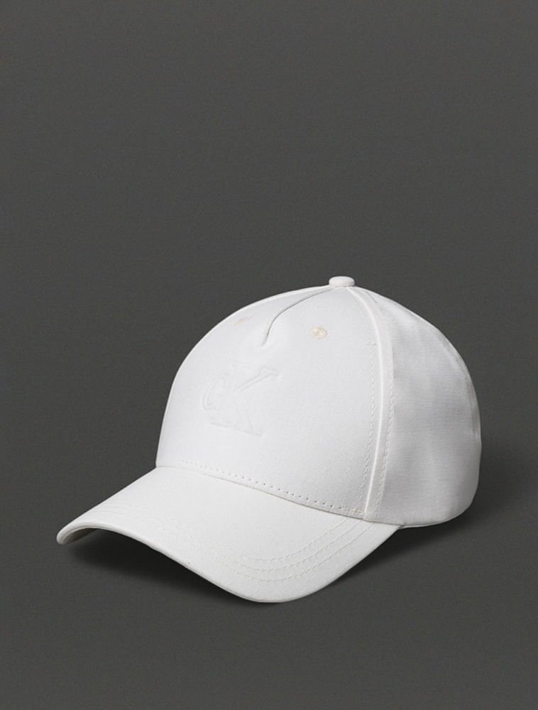 Boné Feminino 5 Gomos Embossed Calvin Klein Jeans - Off White