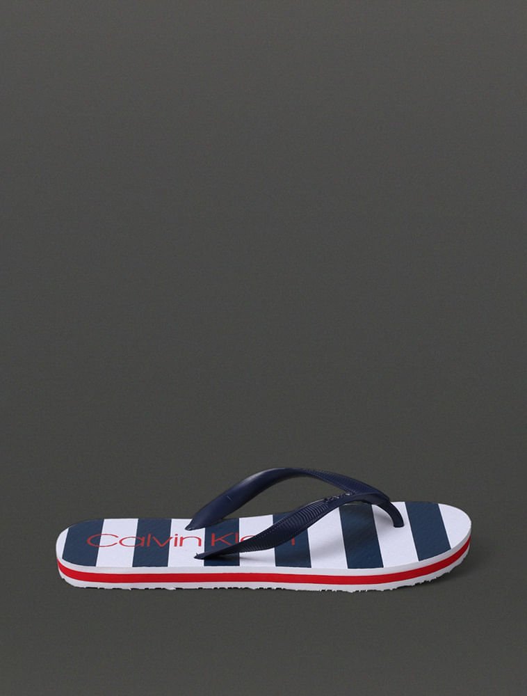 Chinelo Masculino Modern Marine Calvin Klein Swimwear - Marinho