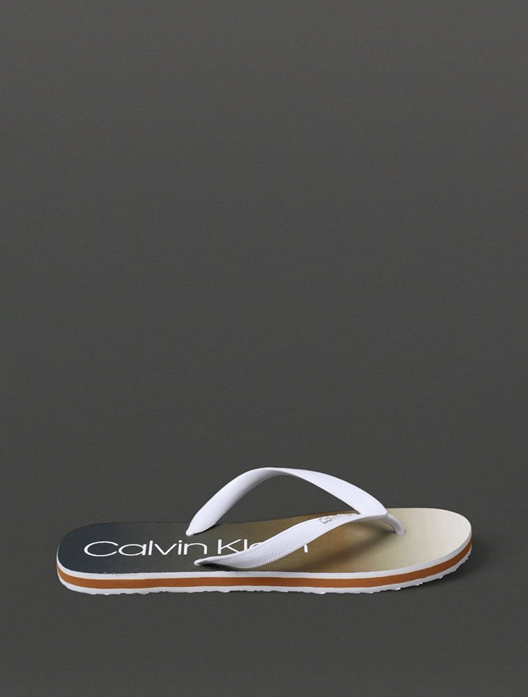 Chinelo Masculino Degradê Calvin Klein Swimwear - Havana