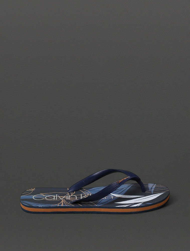 Chinelo Masculino Montera Tropic Calvin Klein Swimwear - Marinho