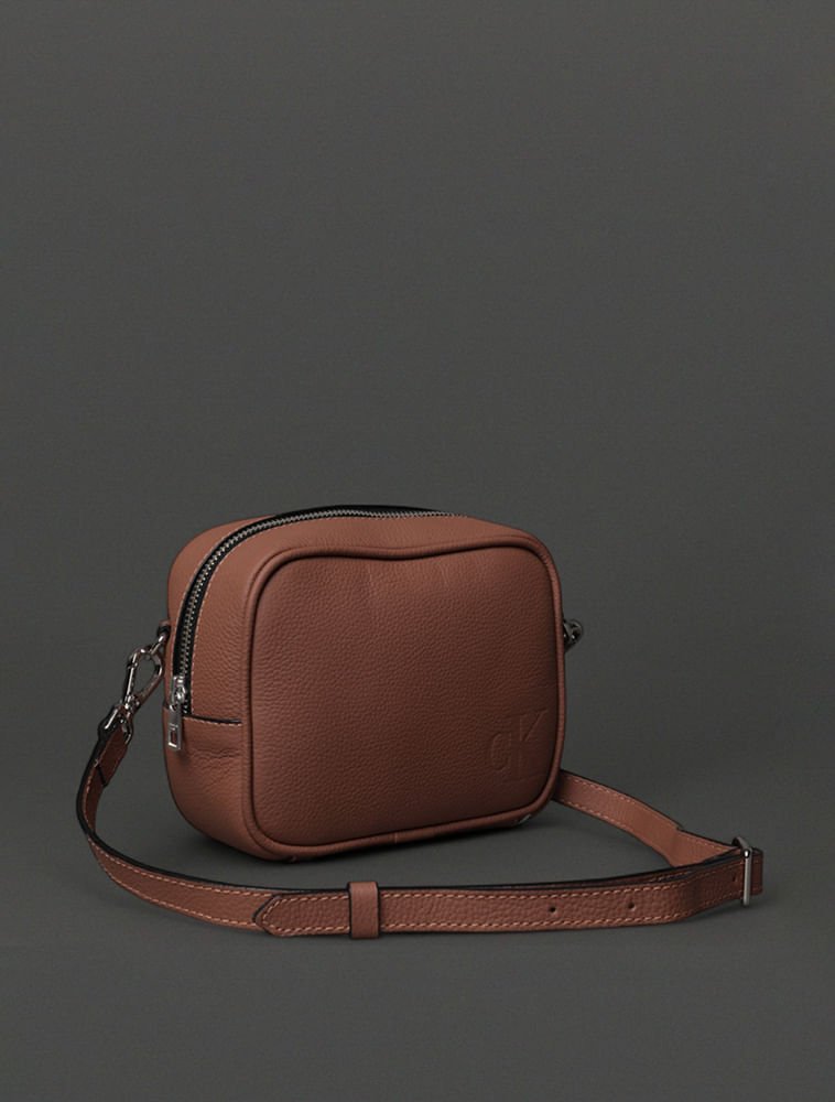 Bolsa Feminina Câmera Bag Queima Calvin Klein Jeans - Havana Havana 2