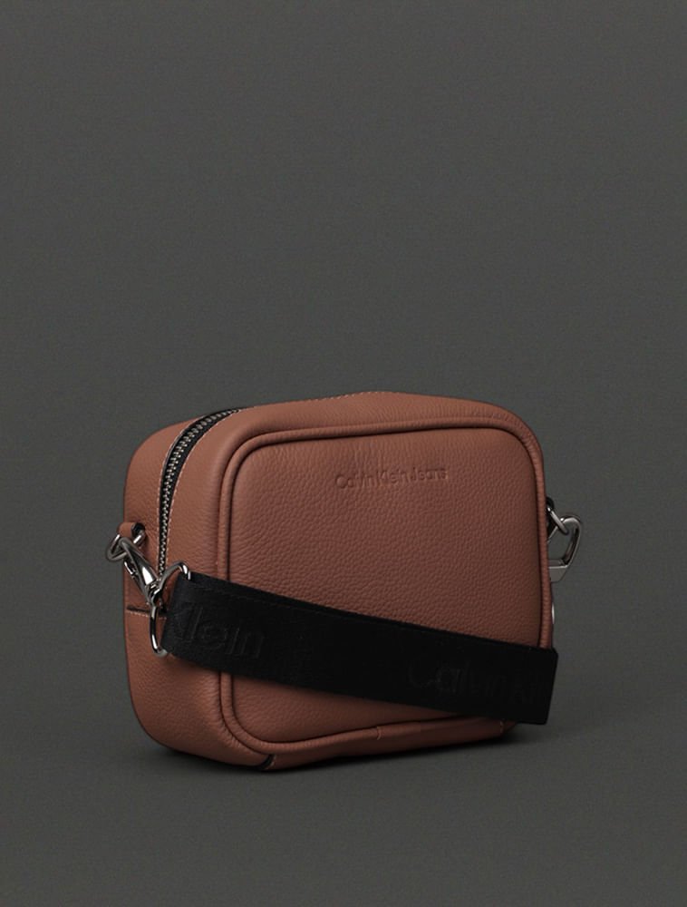 Bolsa Feminina Câmera Bag Queima Calvin Klein Jeans - Havana Havana 4