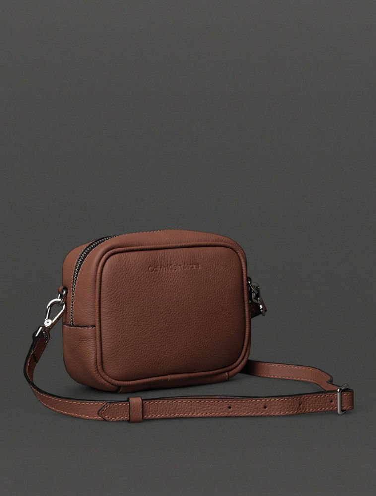 Bolsa Feminina Câmera Bag Queima Calvin Klein Jeans - Havana Havana 6