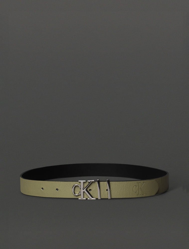 Cinto Feminino Fivela Calvin Klein Jeans - Verde Pistache Pistache 3