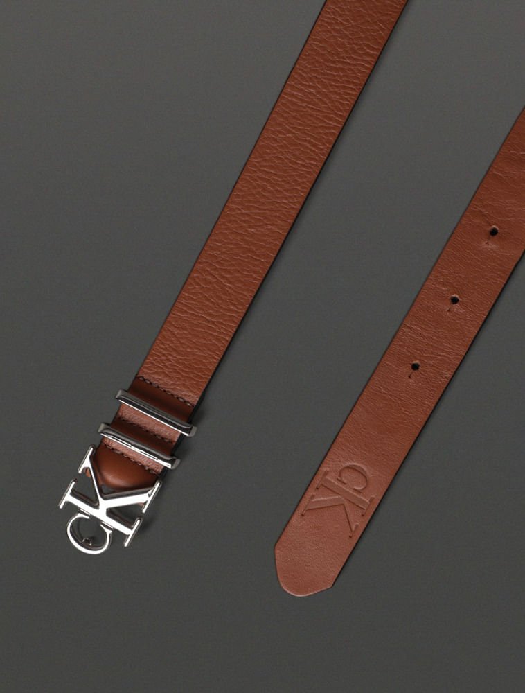 Cinto Feminino Fivela Calvin Klein Jeans - Havana Havana 2