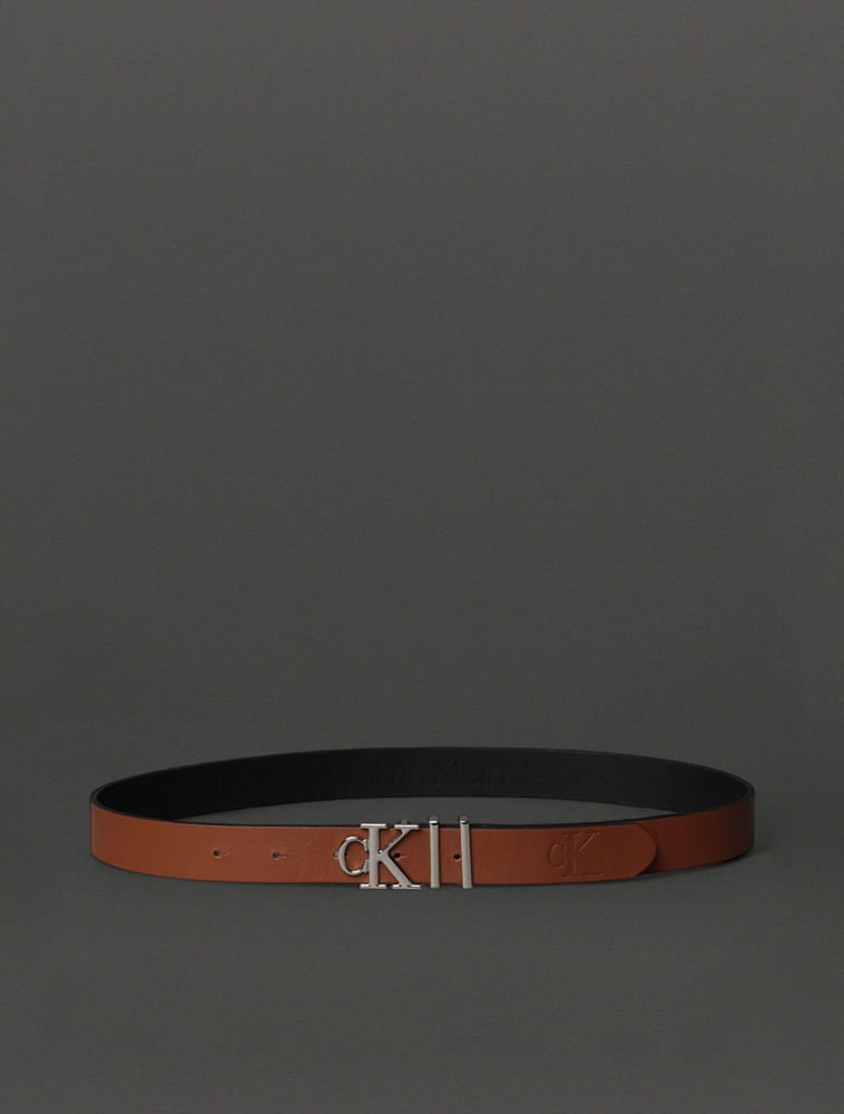 Cinto Feminino Fivela Calvin Klein Jeans - Havana Havana 3