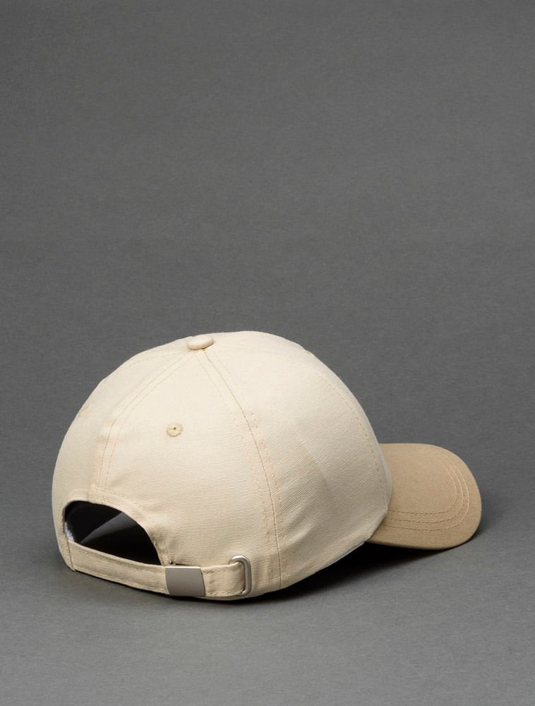 Boné Menino 5 Gomos Bicolor Calvin Klein Jeans - Caqui Claro Caqui Claro 2