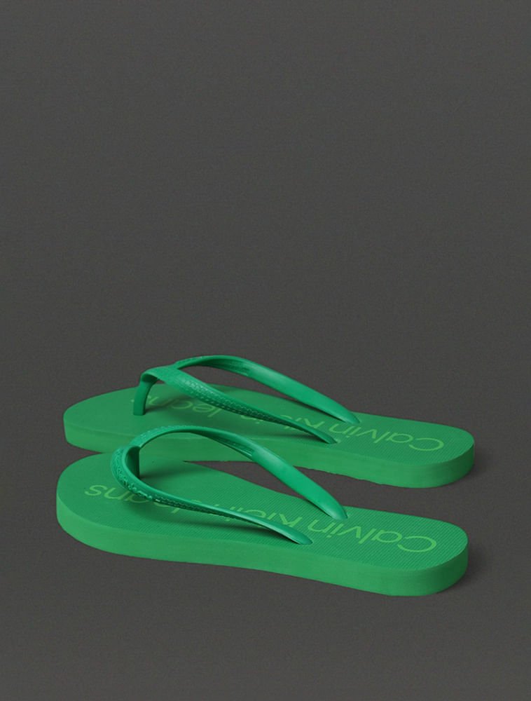 Chinelo Feminino Basic Calvin Klein Jeans - Verde Médio Verde 3