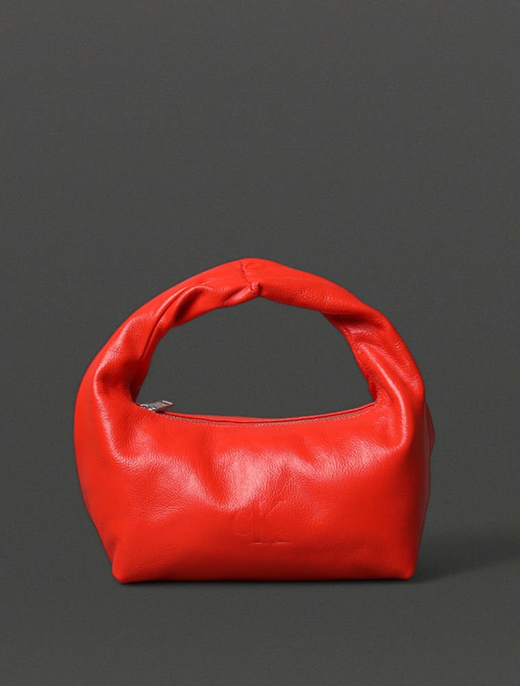 Bolsa Pequena Feminina Fluffy Calvin Klein Jeans - Vermelho