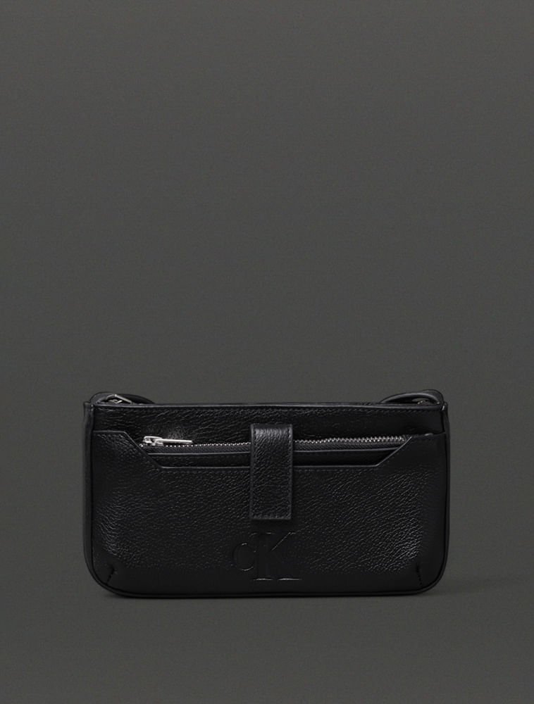 Bolsa Pequena Feminina 2 em 1 Calvin Klein Jeans - Preto Preto 2