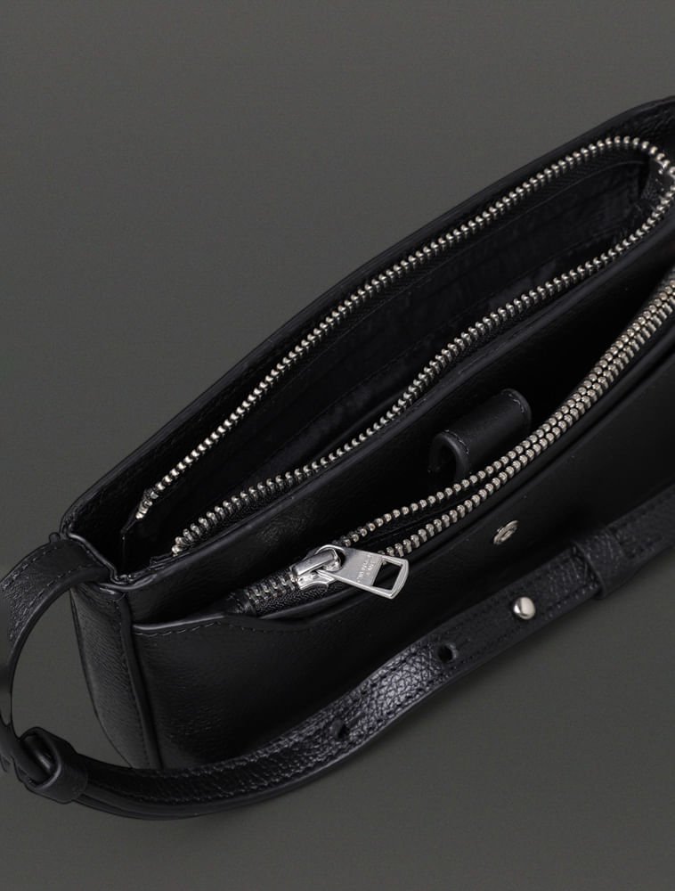 Bolsa Pequena Feminina 2 em 1 Calvin Klein Jeans - Preto Preto 4