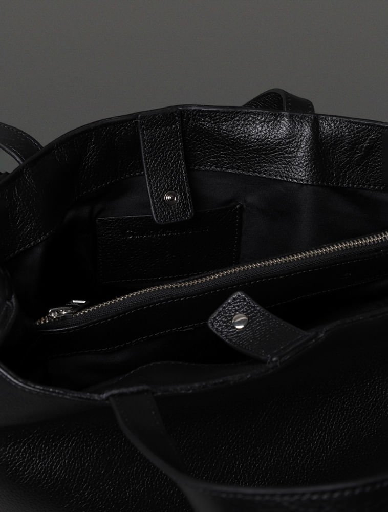 Bolsa Média Feminina Tote Bag Calvin Klein Jeans - Preto Preto 3