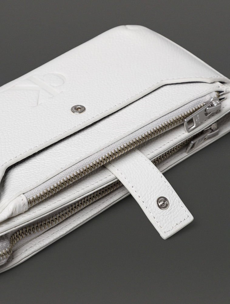 Bolsa Pequena Feminina 2 em 1 Calvin Klein Jeans - Off White Off White 3