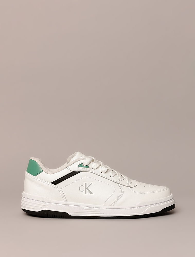 Tênis Masculino Court Calvin Klein Jeans - Branco