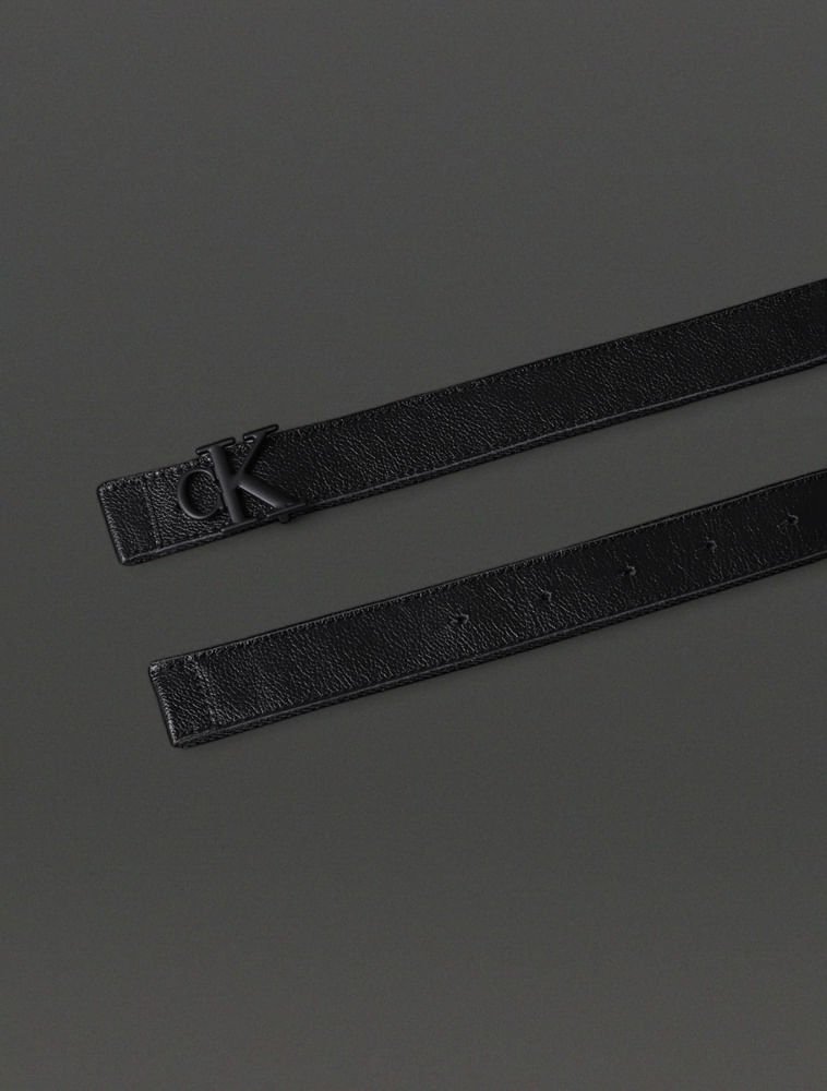 Cinto Feminino Double Face Calvin Klein Jeans - Preto Preto 2